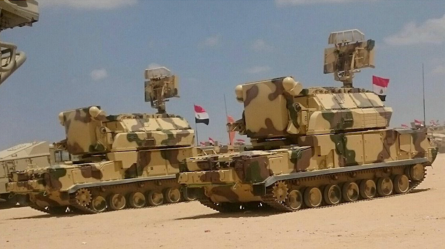 Có thể kể ra một vài ví dụ tiêu biểu như tổ hợp tên lửa - pháo phòng không Pantsir-S1, xe bọc thép Tigr, xe tăng chiến đấu chủ lực T-62MV... cùng một số chủng loại khác.