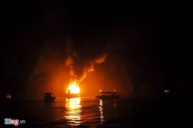 Các thuyền viên đã phối hợp với các tàu khác đưa toàn bộ hành khách và thuyền viên vào đảo Ti Tốp an toàn. Toàn bộ giấy tờ và hành lý của hành khách đều được đảm bảo. Các tàu khách gần đó cùng thuỷ thủ đã tham gia ứng cứu, chữa cháy, tuy nhiên, do lửa quá lớn, du thuyền 3 sao đã cháy rụi.