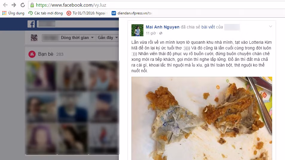 Nickname Mai Anh Nguyen chia sẻ và kể lại câu chuyện của mình.