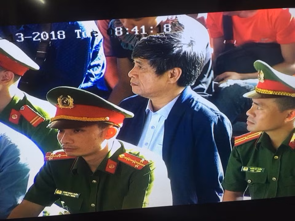 Bị cáo Nguyễn Thanh Hóa.
