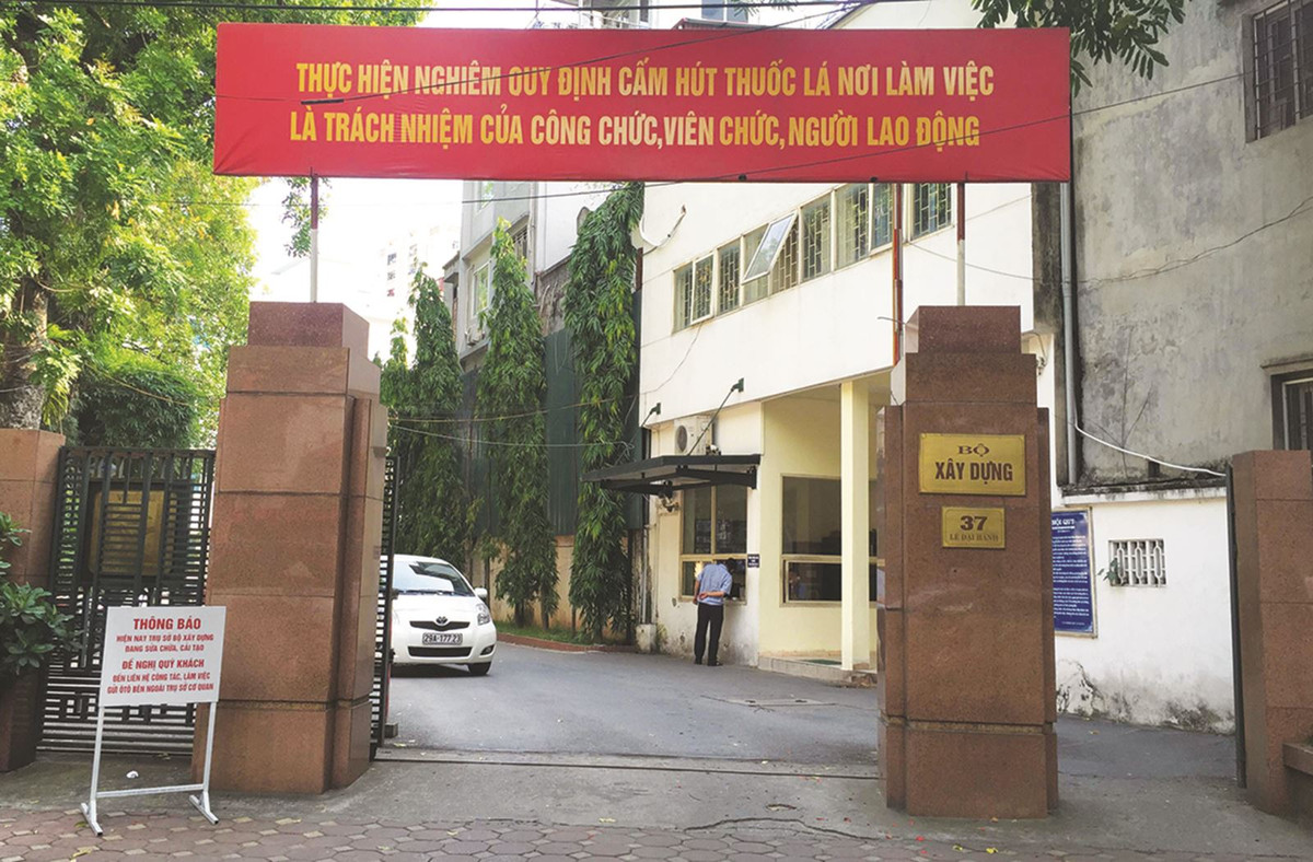 Cong tac can bo tai Bo Xay dung co nhieu sai pham