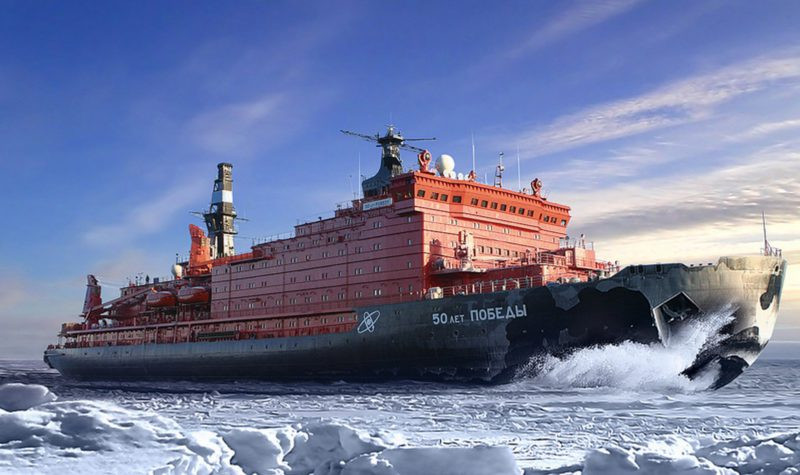 Ngoài ra, đây cũng là một tuyến hàng hải cực kỳ quan trọng của thế giới - điều mà hiện tại chỉ có các tàu của Nga mới có thể đáp ứng được việc chuyển hàng qua đây, ngoài ra không một quốc gia nào khác có đủ khả năng chở hàng xuyên qua vùng biển đóng băng này. Nguồn ảnh: Russiapower.