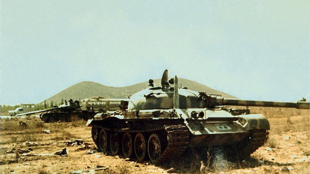 Xe tăng của Ả Rập bị dánh gục hàng loạt trong cuộc Chiến tranh Kippur. Ảnh: Themighty.