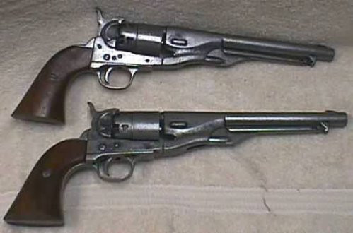 Trong cuộc nội chiến Mỹ, một khẩu súng ngắn tiêu chuẩn khác do Colt sản xuất là loại M1860 cũng được quân đội Mỹ sử dụng với số lượng hạn chế. Nguồn ảnh: Wearethemighty.