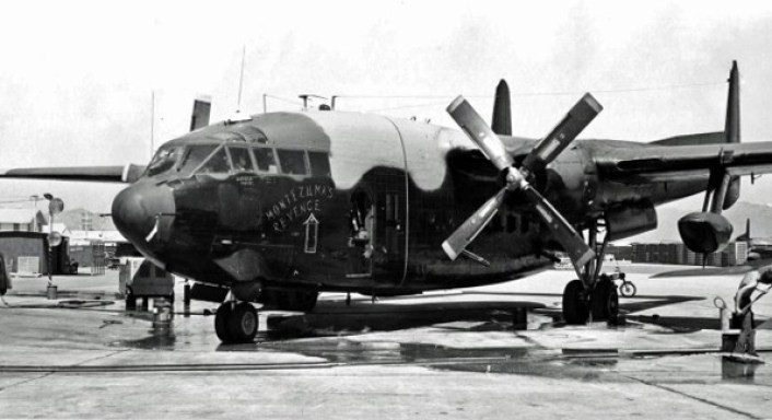 Máy bay chi viện hoả lực AC-119 phiên bản AC-119G có kíp lái 6 người vào ban ngày và 8 người khi hoạt động tác chiến vào ban đêm. Ảnh: USAF.