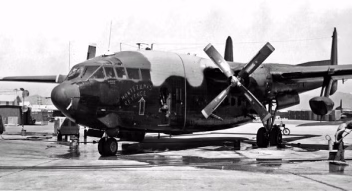 Máy bay chi viện hoả lực AC-119 phiên bản AC-119G có kíp lái 6 người vào ban ngày và 8 người khi hoạt động tác chiến vào ban đêm. Ảnh: USAF.