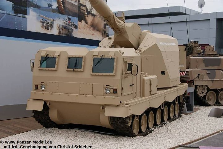 Tổng trọng lượng của hệ thống pháo tự hành DONAR là 35 tấn. Ảnh: Pinterest.