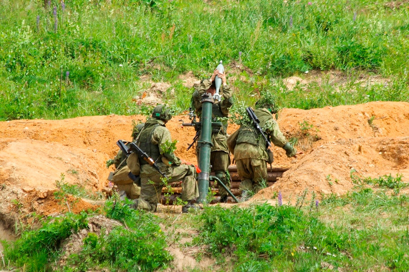 Đơn vị cối cơ động. Nguồn ảnh: Fotoreport.