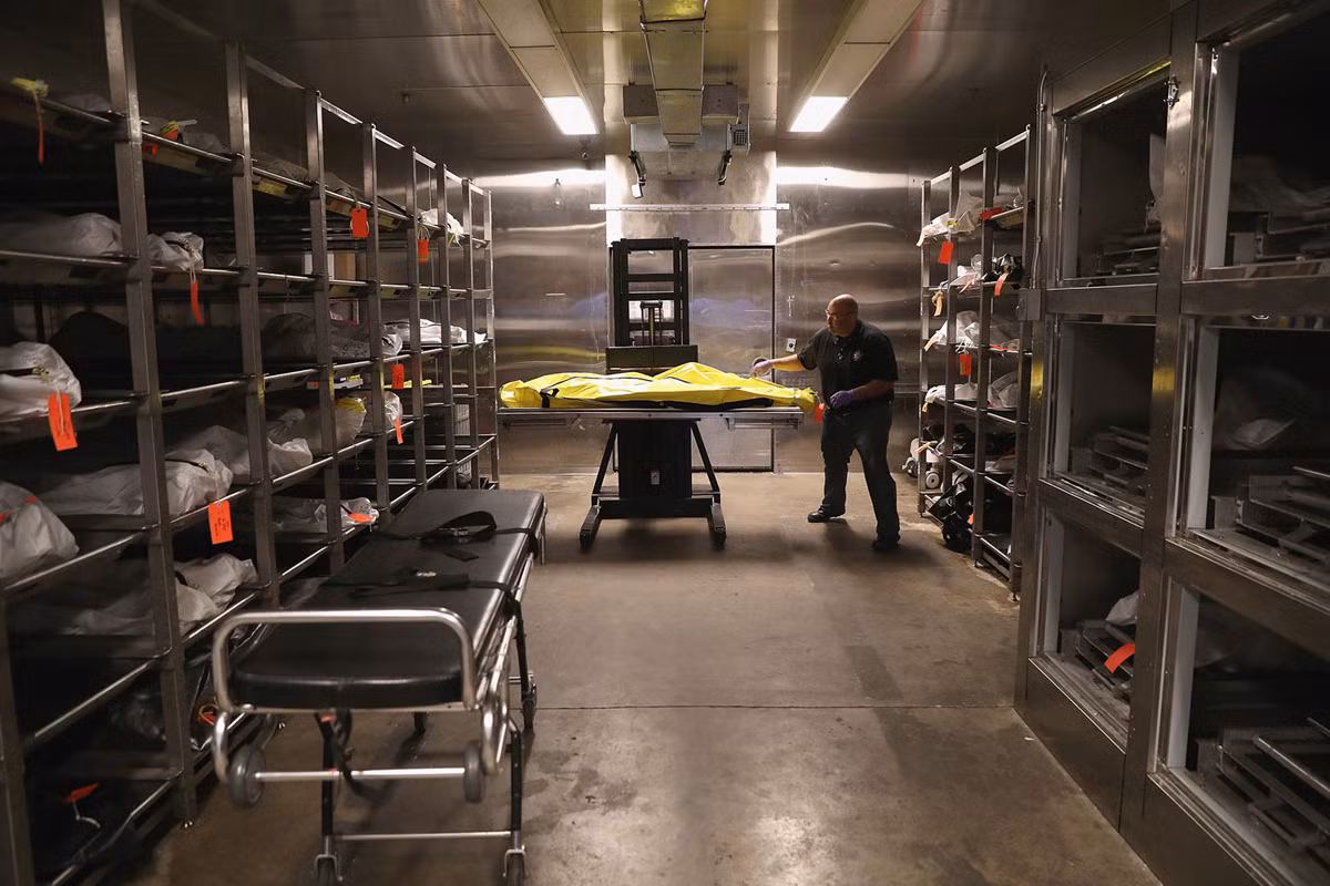 Hàng năm có hàng nghìn người chết trên đường cố vượt biên vào Mỹ, đa phần là xác chết vô thừa nhận dù có đủ giấy tờ trong người. Nguồn ảnh: TA.