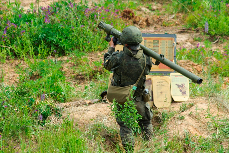 Lực lượng phòng không của sư đoàn cận vệ số 4. Nguồn ảnh: Fotoreport.