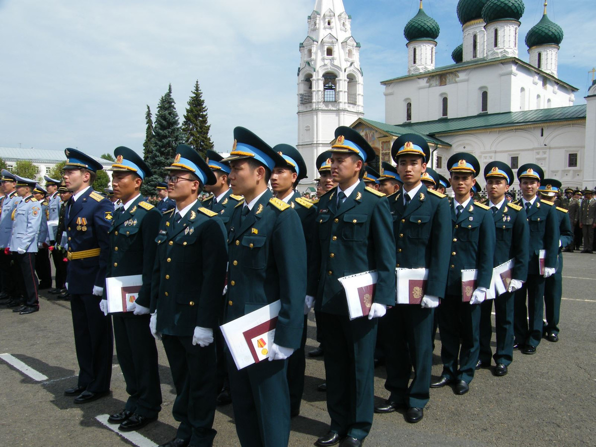 Các học viên Việt Nam tại Lễ Tốt nghiệp
