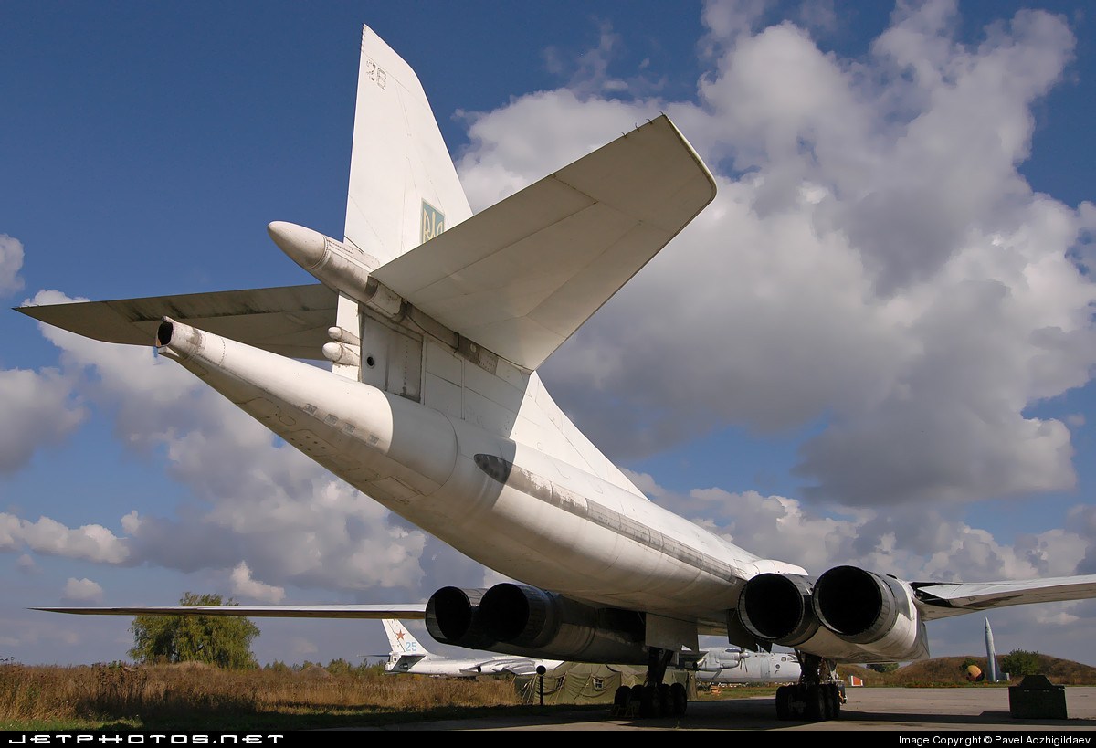 Năm 1999, số lượng Thiên Nga Trắng của Ukraine bị giảm đột ngột, cùng lúc tới 8 chiếc. Lý do của nguyên nhân này là do Ukraine mua chịu khí đốt từ Nga (vốn trước kia Liên Xô cho không hoặc thu tiền rất ít theo kiểu "xã giao"). Nguồn ảnh: Jetphoto.