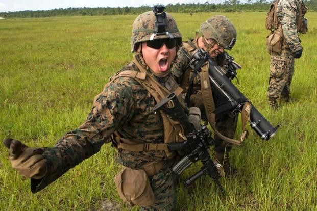 Trong đó, Thuỷ quân Lục chiến có nhiều dạng lính đặc biệt như trinh sát bắn tỉa, do thám hoặc đặc nhiệm hải quân có khả năng bơi lội cực giỏi chuyên xâm nhập đường biển. Nguồn ảnh: Calltoarm.