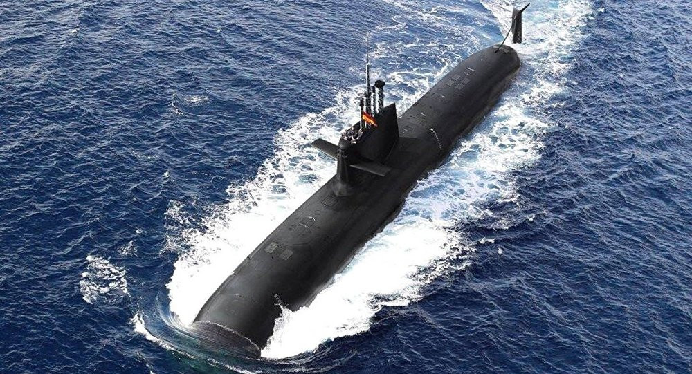 Tàu ngầm S-80 lớp Plus của Hải quân Tây Ban Nha. Ảnh: Sputnik.