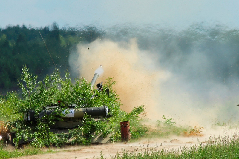 Đơn vị Sư đoàn tăng cận vệ số 4 đóng quân tại ngoại ô Thủ đô Moscow, cách Quảng Trường Đỏ chỉ 70 km về hướng Tây Nam. Nguồn ảnh: Fotoreport.