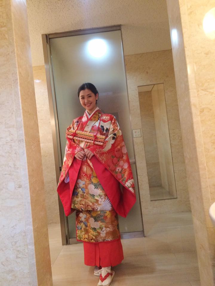 Ngọc Linh xinh xắn trong trang phục kimono của phụ nữ Nhật Bản