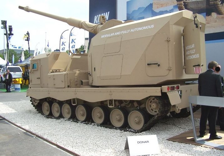 Hệ thống DONAR có thể di chuyển với tốc độ tối đa 60km/h. Ảnh: armyman.