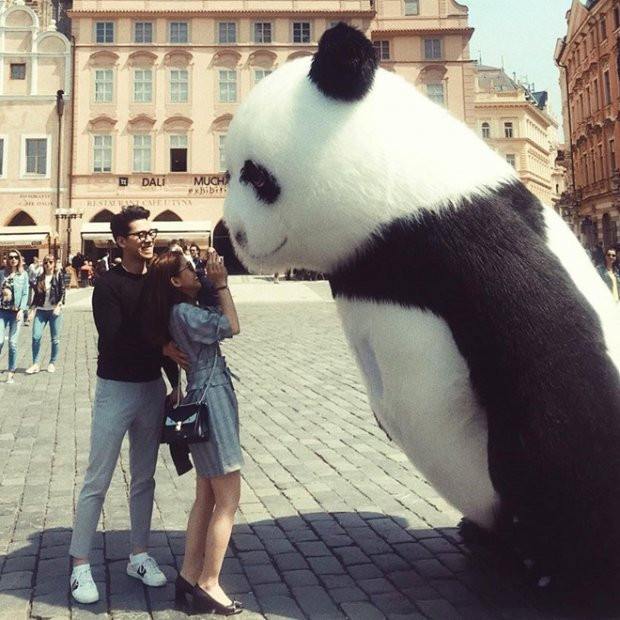 Những khoảnh khắc ngọt ngào của cả hai.