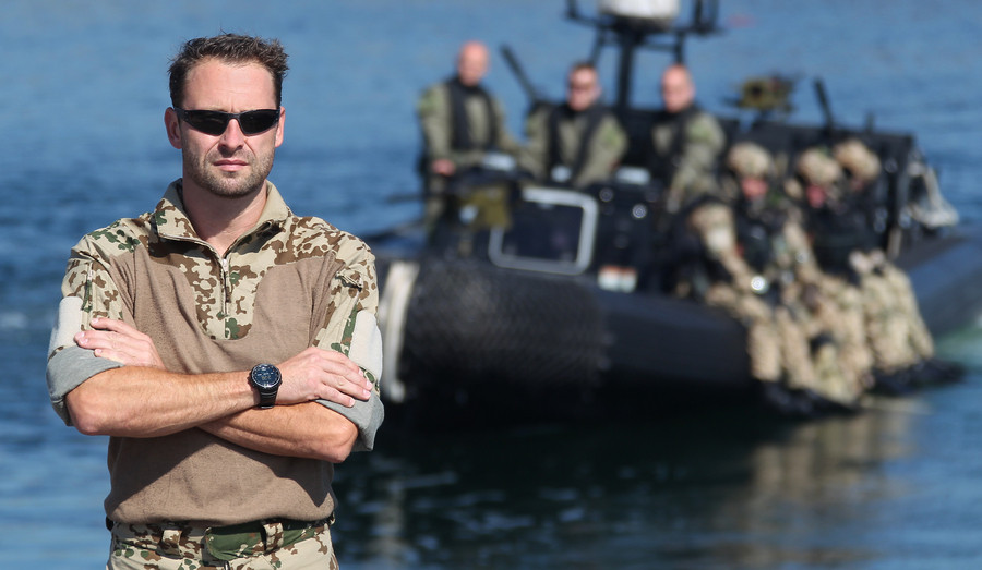 Ra đời ở Tây Đức từ năm 1958, lực lượng người nhái hải quân Đức hiện tại cũng được dánh giá là một lực lượng cực kỳ nguy hiểm và dày dặn kinh nghiệm chiến đấu. Nguồn ảnh: Pinterest.