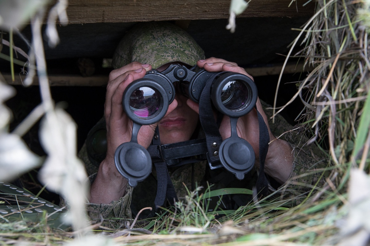 Trinh sát Nga trong cuộc tập trận chống khủng bố. Nguồn ảnh: Chelyabinsk.