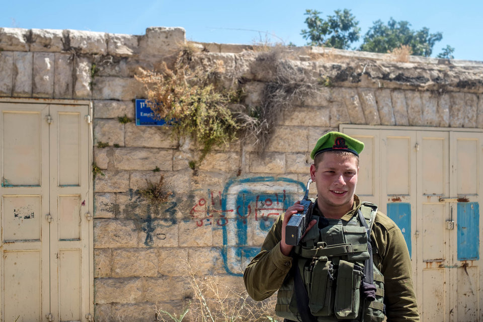 Chỉ có lực lượng quân đội Israel là thường xuyên tuần tra ở khu vực này. Nguồn ảnh: BI.