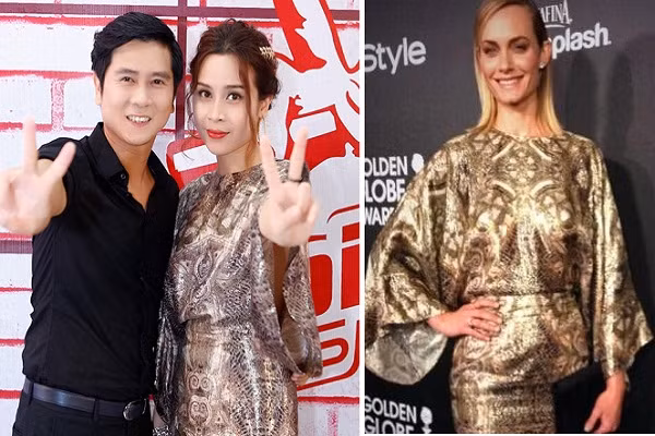 Những bộ trang phục của Hương Giang cũng được nhiều nghệ sĩ nổi tiếng thế giới yêu thích.