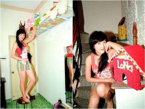 Nhiều thú bông, đồ trang trí do fan hâm mộ tặng đều được Bảo Thy giữ cất giữ cẩn thận. Lúc này không gian sống của ca sĩ đậm chất teen, nhiều màu sắc, sinh động.