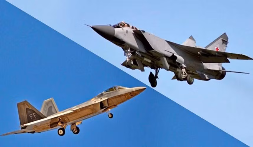 Nguyên gốc chương trình F-22 Raptor Mỹ được phát triển từ cuối những năm 1970 với mục đích khôi phục lại ưu thế đã mất trước không quân Liên Xô.