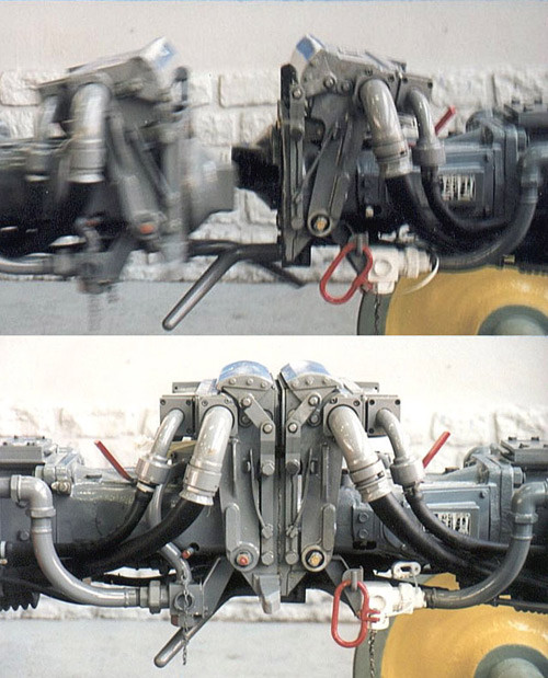 Bộ phận kết nối 2 toa tàu một cách tự động.