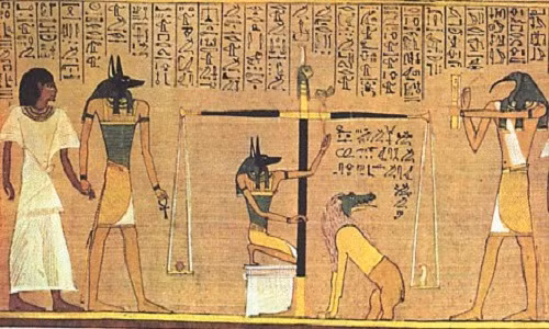 Khi ấy, họ sẽ được bước vào vương quốc của thần Osiris.