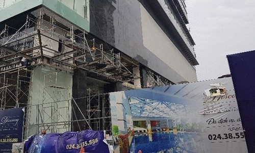 Dự án "Trung tâm thương mại, văn phòng, căn hộ cao cấp để bán và cho thuê Discovery Complex" tiềm ẩn nguy cơ cháy nổ.