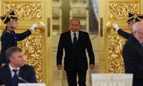 Tổng thống Nga Vladimir Putin.