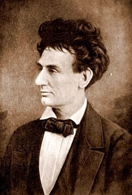 Cố Tổng thống Mỹ Abraham Lincoln với diện mạo trẻ trung, lịch lãm.