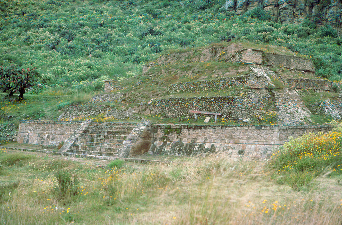 Vị trí kim tự tháp Huapalcalco tọa lạc từng có thời điểm là kinh đô Teotihuacan của đế chế Aztec.