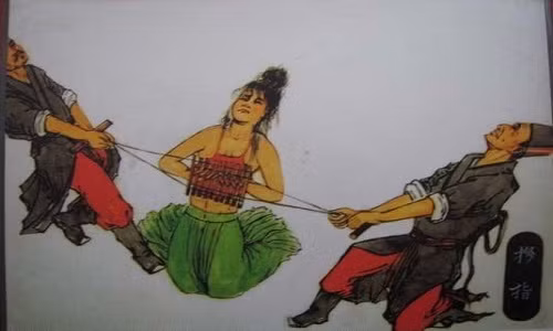 Kẹp ngón tay là một trong những hình thức tra tấn rùng rợn ở Trung Quốc thời phong kiến. Nguyên do là vì phạm nhân sẽ bị kẹp các đầu ngón tay trong quá trình tra khảo, xét xử.