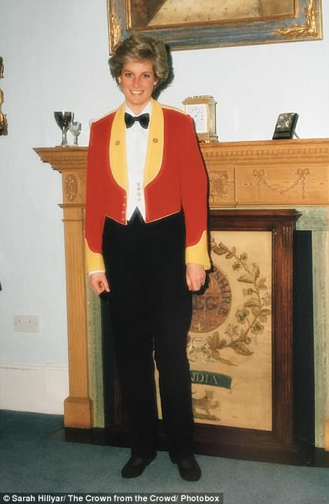 Sarah Hillyar đã chụp bức ảnh Công nương Diana vào ngày 20/2/1990.