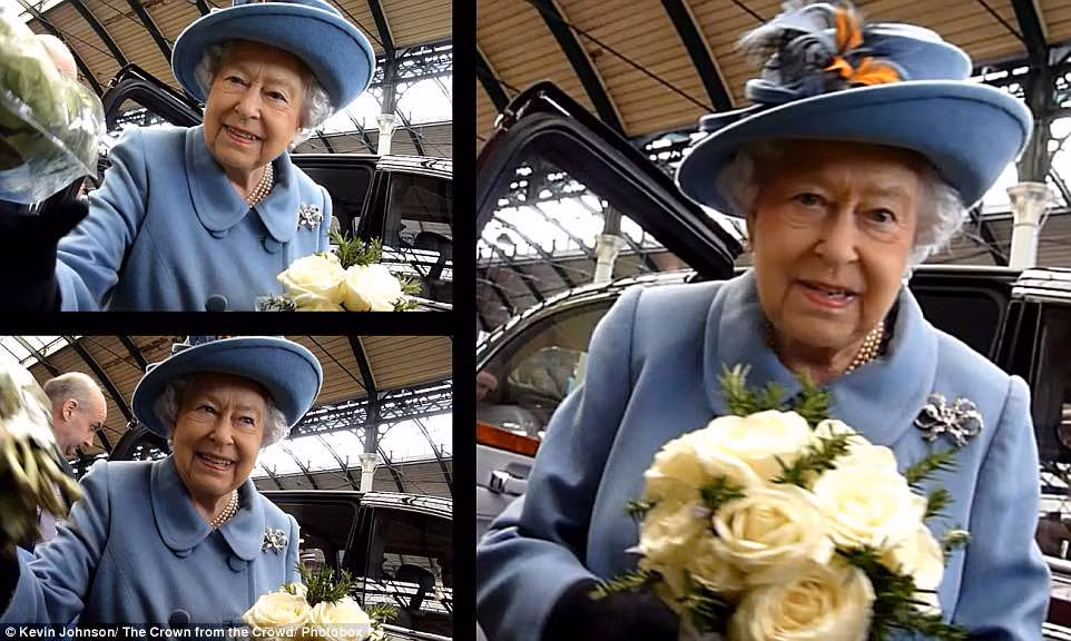 Nữ hoàng Anh Elizabeth II hiện là người đứng đầu Hoàng gia Anh. Bức ảnh chưa từng công bố này do Kevin Johnson chụp tháng 11/2017. Đây là một trong số 250 bức ảnh được giới thiệu đến công chúng qua cuốn sách mới xuất bản có tựa đề "The Crown from the Crowd".