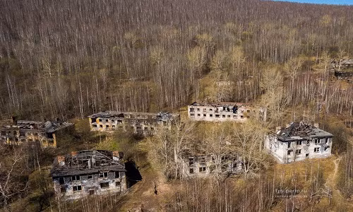 Verhnaia Gubakha nằm ở Perm Krai, Nga là một trong những "thành phố ma" hoang vắng đến rùng mình trên thế giới.