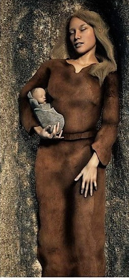 Điều này cho thấy hài cốt người phụ nữ đang ôm đứa trẻ sơ sinh khi được chôn cất. Các chuyên gia tích cực thực hiện kiểm tra ADN để kiểm tra xem đây có phải 2 mẹ con không.