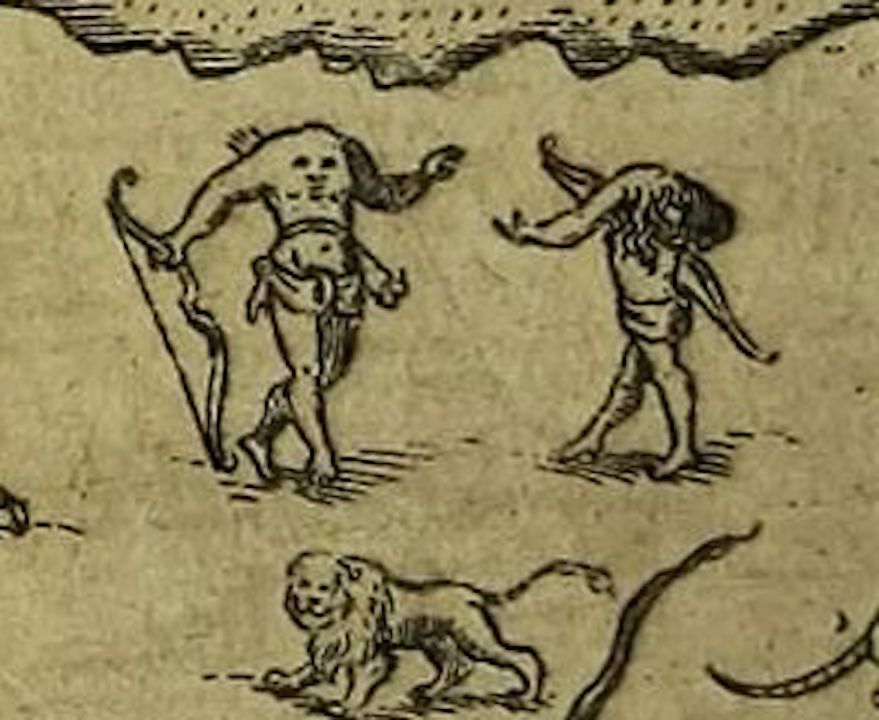 Trong suốt hơn 2.000 năm lịch sử, nhiều báo cáo về những người không đầu, có mắt, mũi, miệng nằm ở ngực gây chú ý lớn.