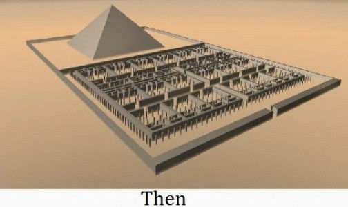 Nhà sử học người Hy Lạp Herodotus là một trong những người đề cập đến mê cung trong lòng đất của người Ai Cập trong tài liệu có từ thế kỷ 4 trước Công nguyên.