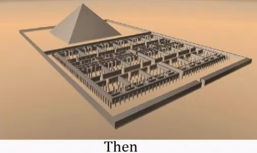 Nhà sử học người Hy Lạp Herodotus là một trong những người đề cập đến mê cung trong lòng đất của người Ai Cập trong tài liệu có từ thế kỷ 4 trước Công nguyên.