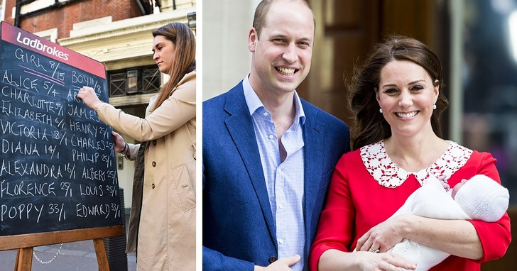 Theo truyền thống của Hoàng gia Anh, một người đưa tin đi bằng xe hơi từ bệnh viện tới Cung điện Buckingham, mang theo một tờ giấy có chữ ký của bác sỹ, trong đó có viết chi tiết về: giới tính, cân nặng và thời điểm em bé chào đời.