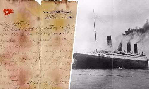 Trong thư, ông Holverson kể với mẹ về sự xa hoa, sang trọng của con tàu Titanic nổi tiếng thời ấy: “Về kích thước, nó như một con tàu khổng lồ, được trang bị như một khách sạn sang trọng. Thức ăn và âm nhạc rất tuyệt vời”.