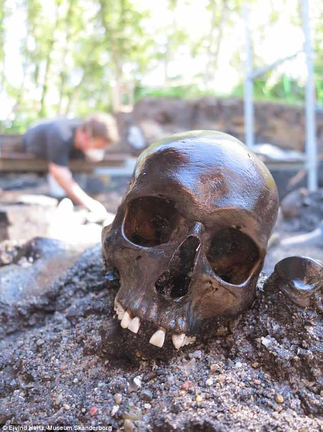 Thêm nữa, trên hài cốt của những người này có dấu vết gặm nhấm của động vật như cáo, chó và chó sói.