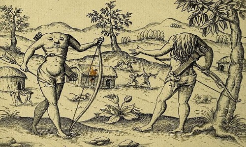 Vào thế kỷ 5 trước Công nguyên, Herodotus miêu tả về bộ tộc Blemmyes có ngoại hình kỳ dị trong cuốn "Histories of Herodotus".