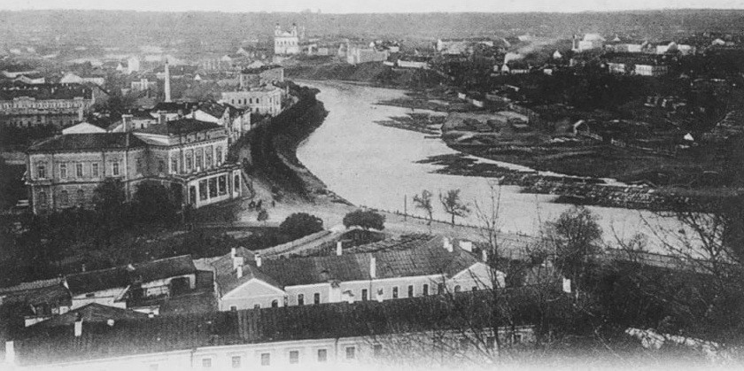 Diện mạo Vilnius - thủ đô và cũng là thành phố lớn nhất nước Cộng hòa Litva năm 1900 chưa sầm uất, náo nhiệt như bây giờ.