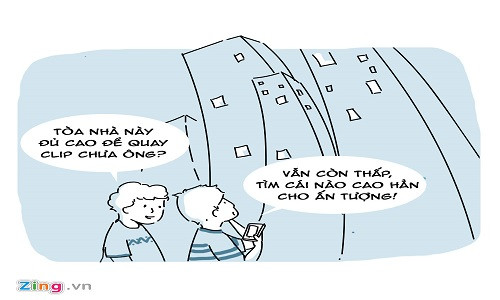 Những cái tên như "Dế" Oleg Sherstyachenko (27 tuổi), Angela Nikolau (25 tuổi) hay Harry Gallagher (20 tuổi) nổi tiếng trong cộng đồng "rooftopping" nhờ các bức hình, video quay trên nóc nhà chọc trời.