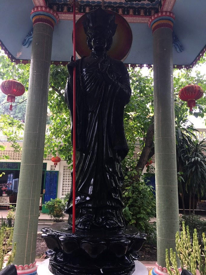 Tượng Địa Tạng tại Quan Âm tu viện Biên Hòa.