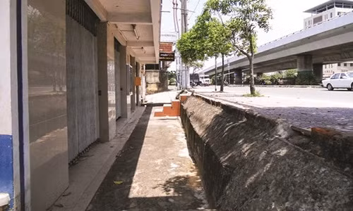 Nhà có nền nhà thấp hơn mặt đường được coi là không tốt theo phong thủy